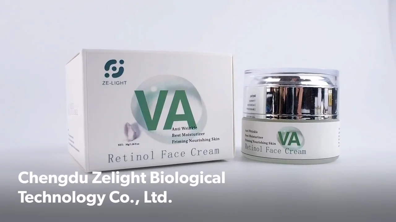 Ze Light 30g Private Label Organic Night Moisturizer Cream For Face