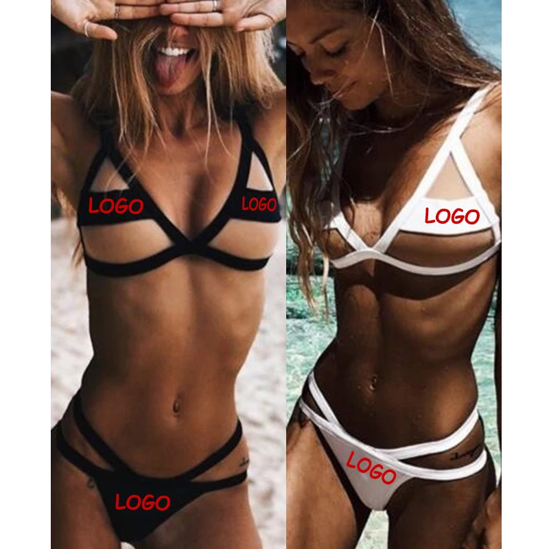 

Free shipping Fashion Women Bathing Suits The net gauze solid color sexy bikini out Swim Wear