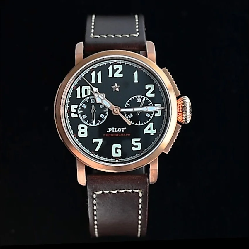 RTS custom logo chronograph sa