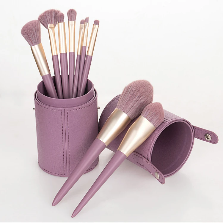 

18 Years Professional Factory 10pcs High Quality Custom Logo Private Label Cosmetic Makeup Brush