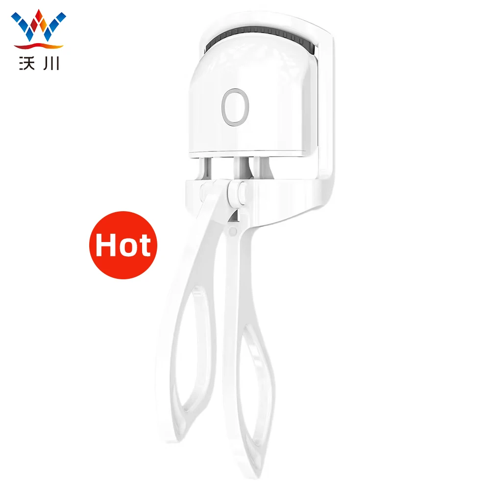

New Product Ideas 2023 Arrivals Upgraded Wholesale One-Step Lash Mini Portable Electric White Cute Eyelash Curler