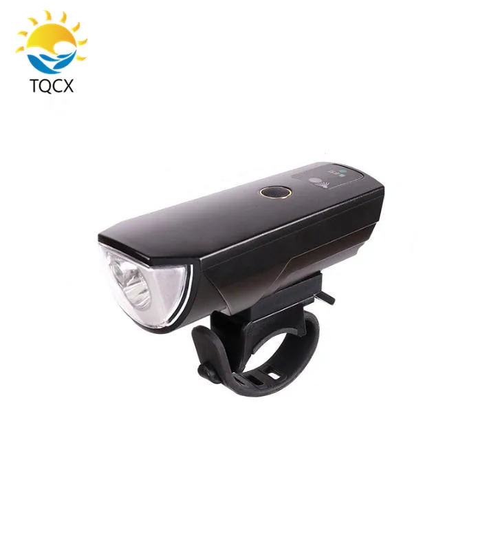 

Intelligent Sensor Mountain Bicycle Front Light LED Cycle Head Light USB Rechargeable Night Ride Cycling Light