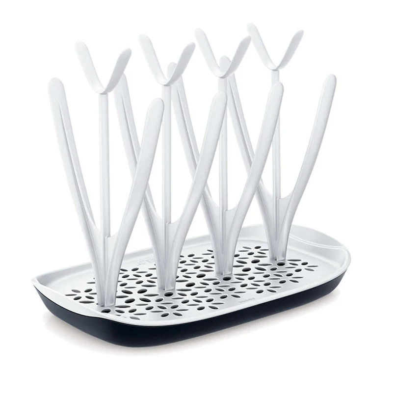 

Hot-selling Multifunction Baby Product Tree Shape Baby Feeding Bottle Drying Rack, Customized color