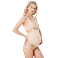 

ONEFENG 4600g/pc Silicone Cloth Bag Belly Artificial Belly for Cross Dresser Pretty for False Pregnant