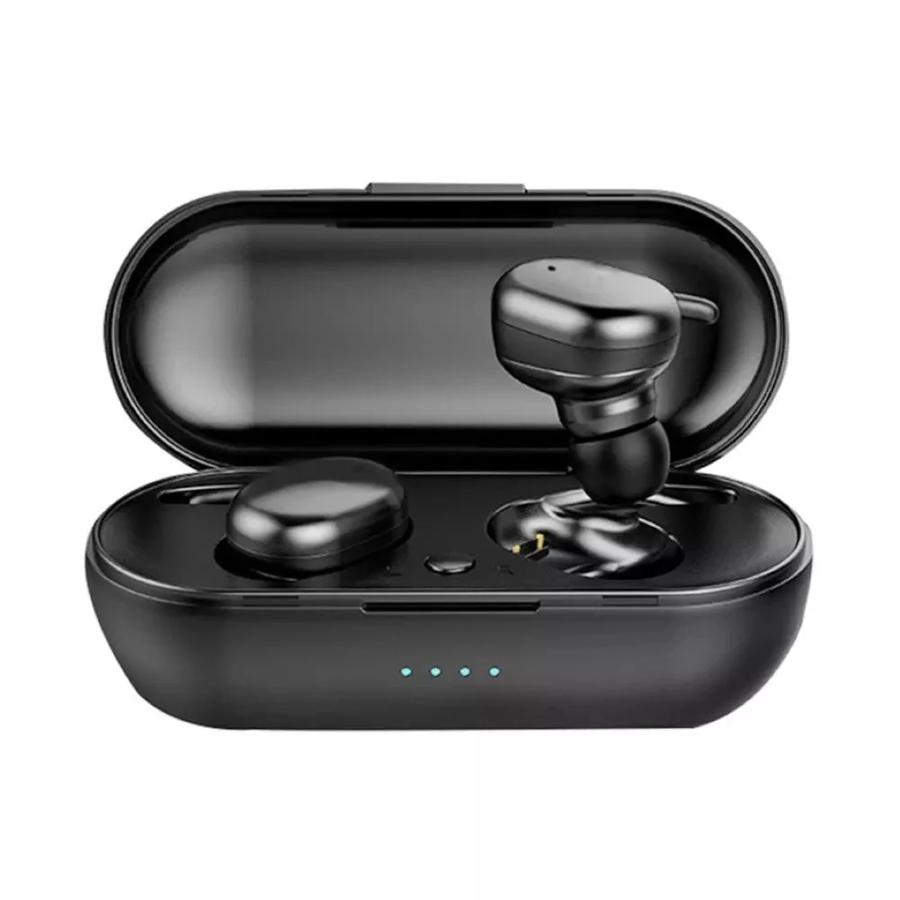 

China best Y30 portable TWS Sports BT 5.0 Wireless Stereo Sound gaming headphones and earphones For iphone for xiaomi, Black white