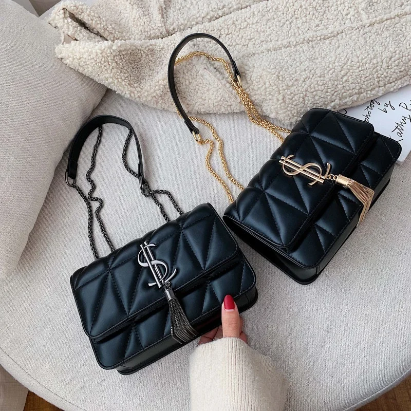 

Wholesale Famous Brands Designer Messenger Tassel Designer Crossbody Women Handbag