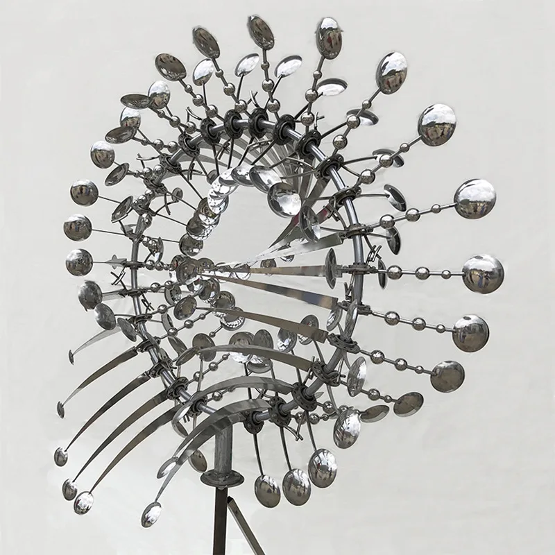 Customize Iron Wind Spinner Parts Sculpture For Home Garden
