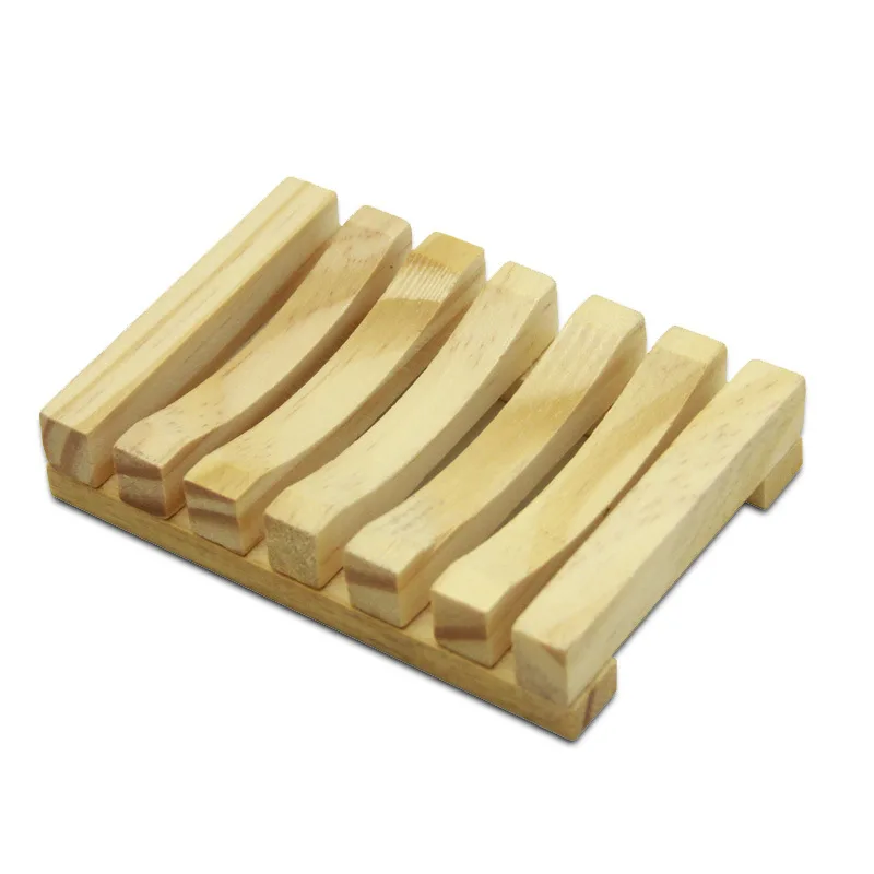 

H436 Home Bathroom Hotel Wholesale Custom Handmade Soaps Disk Creative Multi Colour Wood Bamboo Soap Dishes