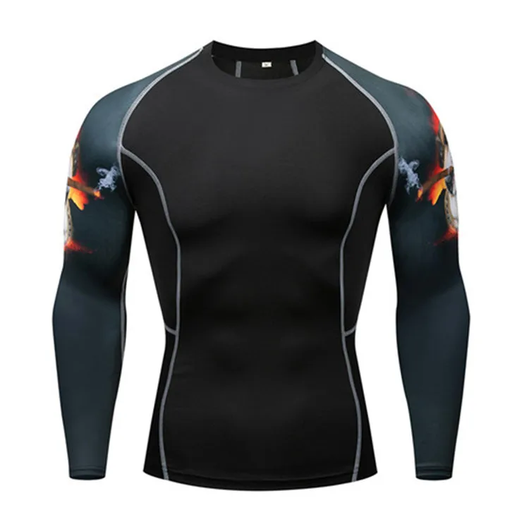 

cheap custom sublimation rash guard sports printed t shirts