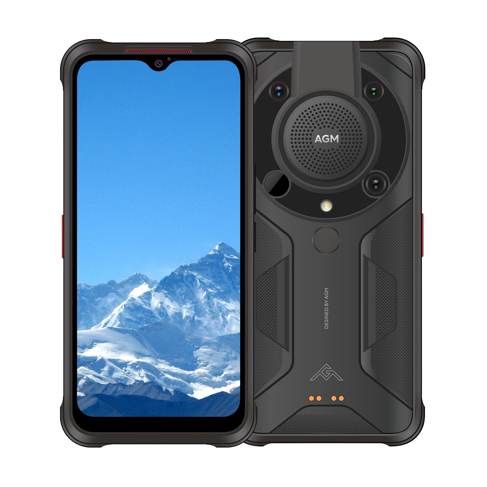 

New Pre-sale AGM Glory G1 Pro Triple Back Cameras Black Smart Rugged Phone 6.53 inch 8GB+256GB Android Cellphone