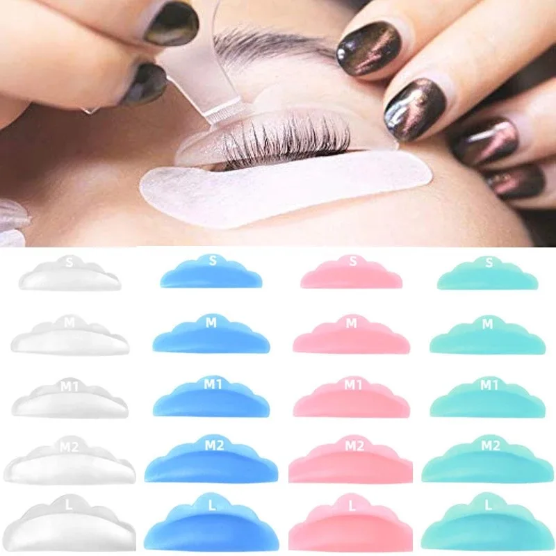 

Makeup Beauty Silicone Eyelash Perming Curler Tool Lash Lift Rods Silicone Eyelash Pads