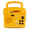 China manufacturing plant easy install high efficiency led light emergency solar kits10W for africa
