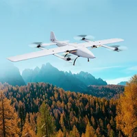 

Electric Powered 2 Hours Endurance Aerial Photography Video Surveillance CCTV Drone VTOL Fixed Wing Unmanned Aircraft