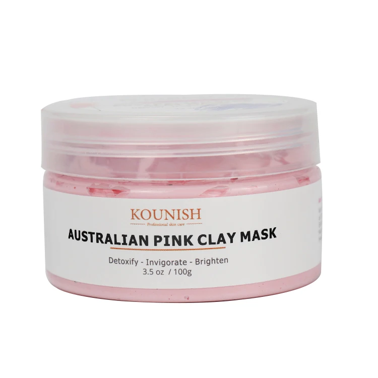 

Korea Beauty Cosmetic Skin Facial Care Firming Lightening Pink Clay Mask
