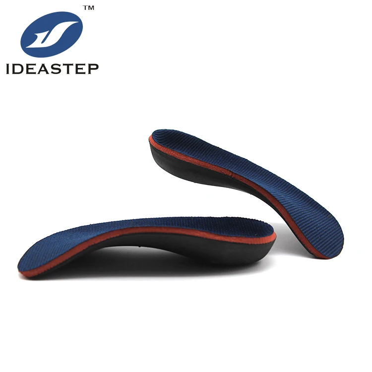 

Hotselling 3/4 arch insole dress orthotic plantar fasciitis insole 3/4 arch insole, Blue + black + orange