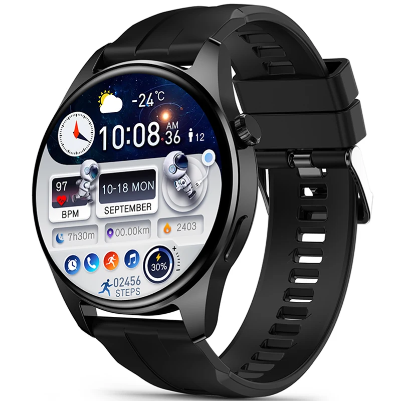 

VALDUS NFC Access Unlocking Built in Accurate Compass Fashion Smart Watch Wearable Devices HK4 H