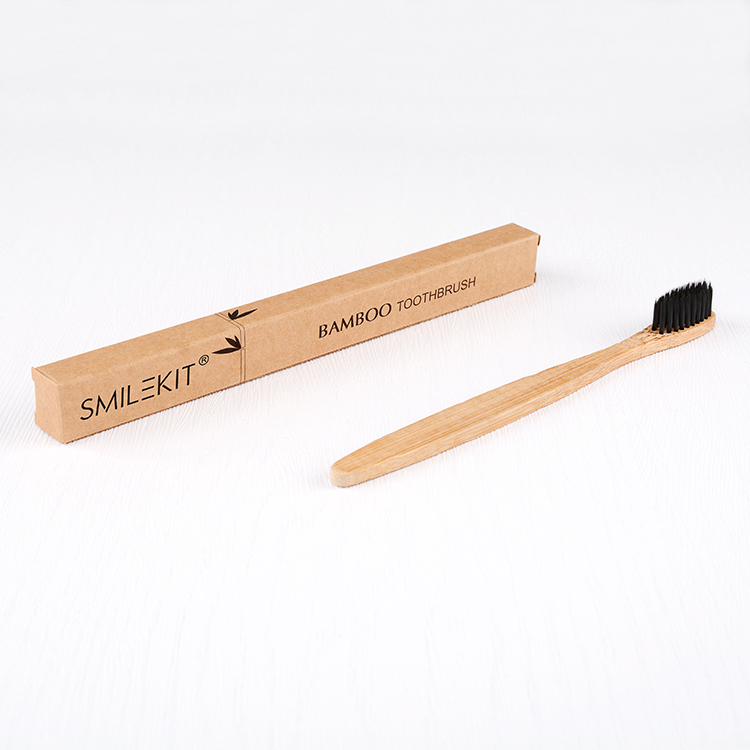 

Toothbrush Private Laser Logo Personalized Bamboo Toothbrush