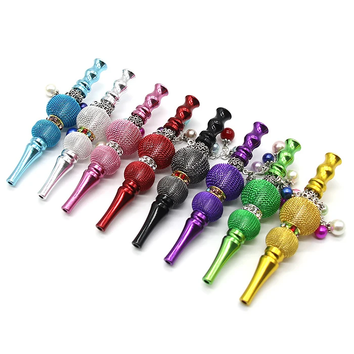 

Top grade Luxury Elegant Lady Cigarette Holder Hookah Mouth Tips Exquisite Designed Shisha Accessory Detachable Filter