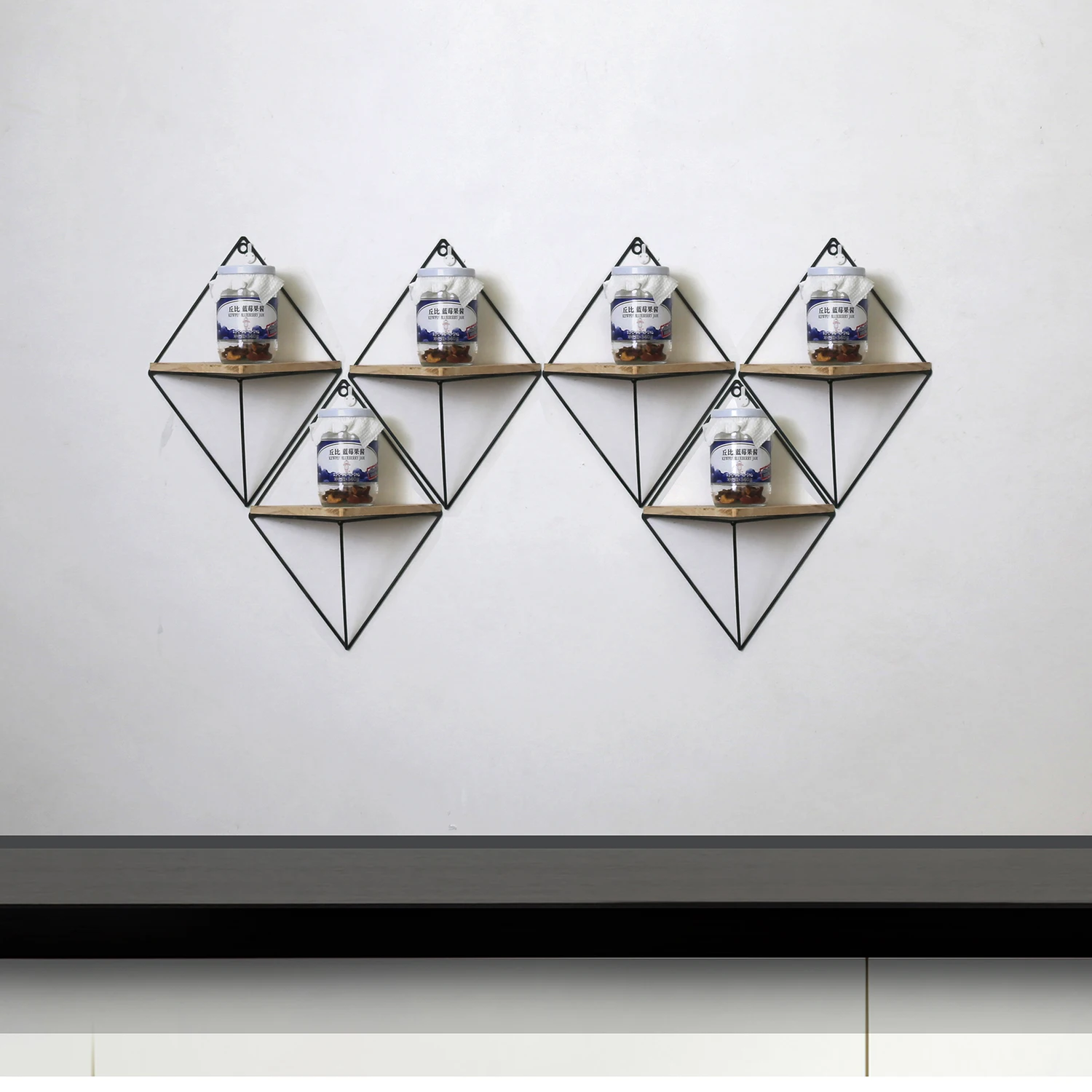 
new designs farmhouse home decoration shelf wall hangings for home decor 