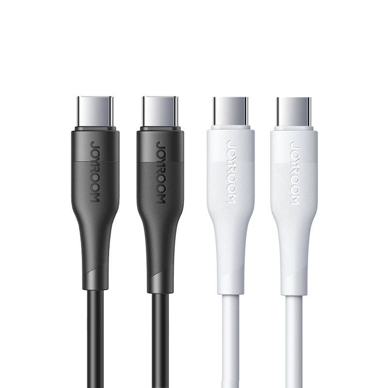 

Joyroom New USB Type C to Type C QC3.0 3A 60W PD Fast Charging Data Transmission Charging Cable for Macbook