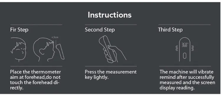 Original Xiaomi Mijia iHealth Infrared thermometer - KingCare | KingCare.net
