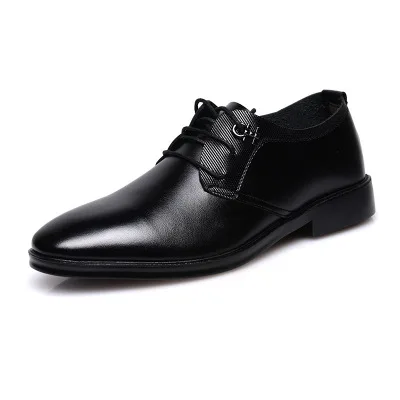 

A067 2021 Fashion Italian Dress Official Summer Shoes Men Formal Black Dress Flat Shoes for Men Classic Shoes Man