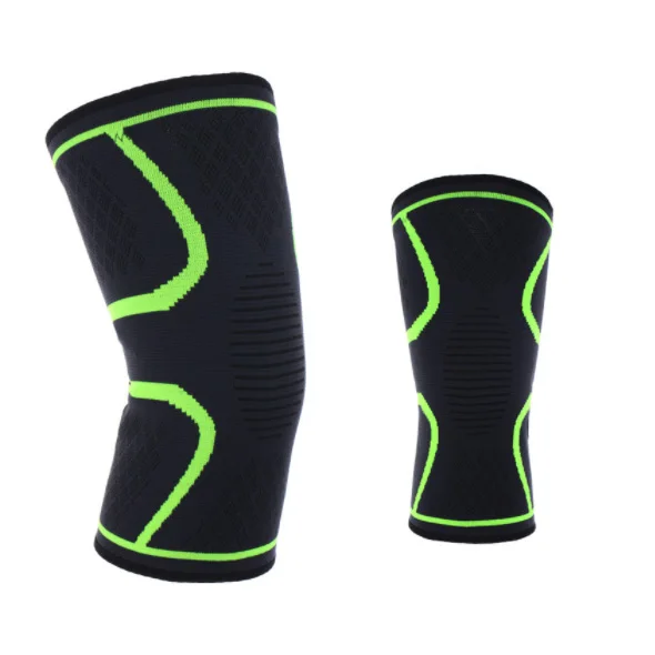 

In-Stock Undeformable Stretchable Compression Protector Non-Slip Medical Knee Brace, Blue red green orange black customized color
