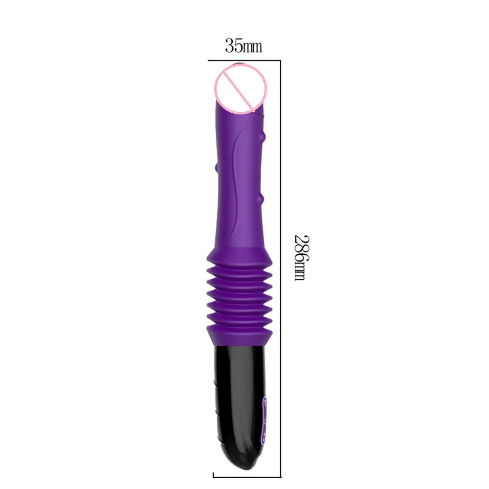 Automatic Telescopic Rotating Sex Machine Gun Vibrating Dildos Rechargeable Female masturbation Sex toys for women