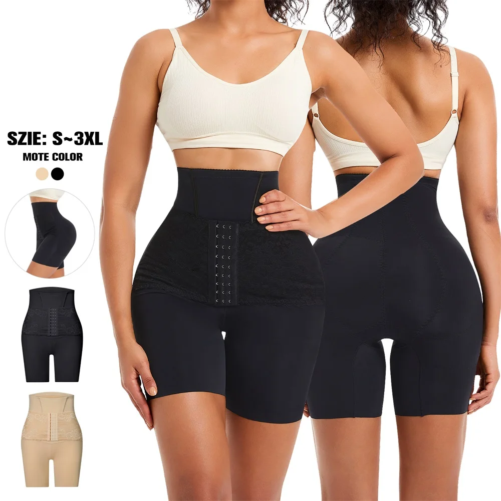 Custom Women Full Corset Thigh Panty Underwear Tummy Control Waist Trainer Body Shaper Shapewear for Women Butt Lifter Shaper