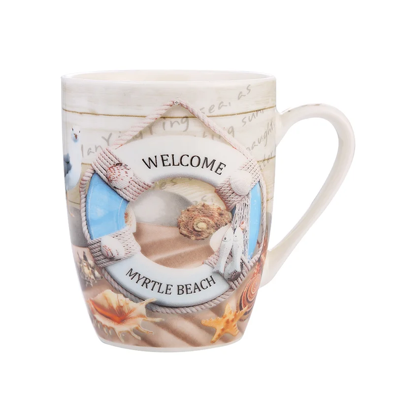 

green ceramic coffee cup mug packaging wooden coffee mug, Assorted
