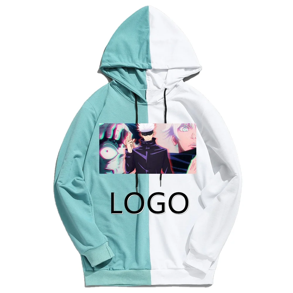 

HT Premium Quality Customized Moisture Wicking Men Color Block Fleece Hoodie