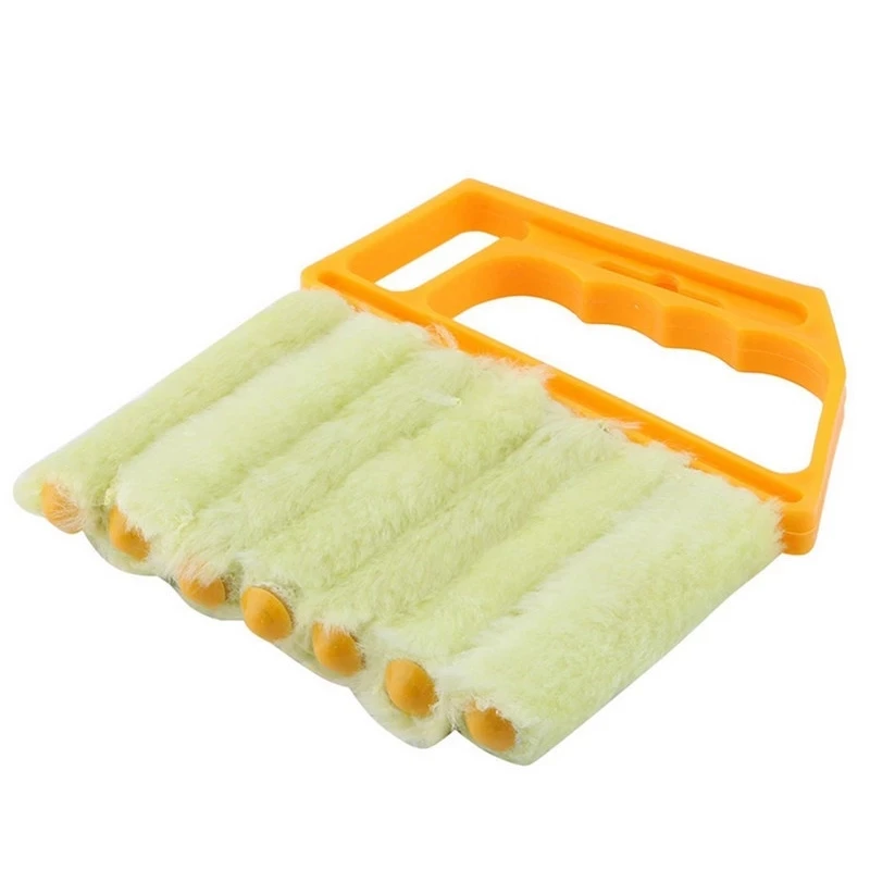 

Useful Microfiber Window cleaning brush air Conditioner Duster cleaner with washable venetian blind blade cleaning cloth