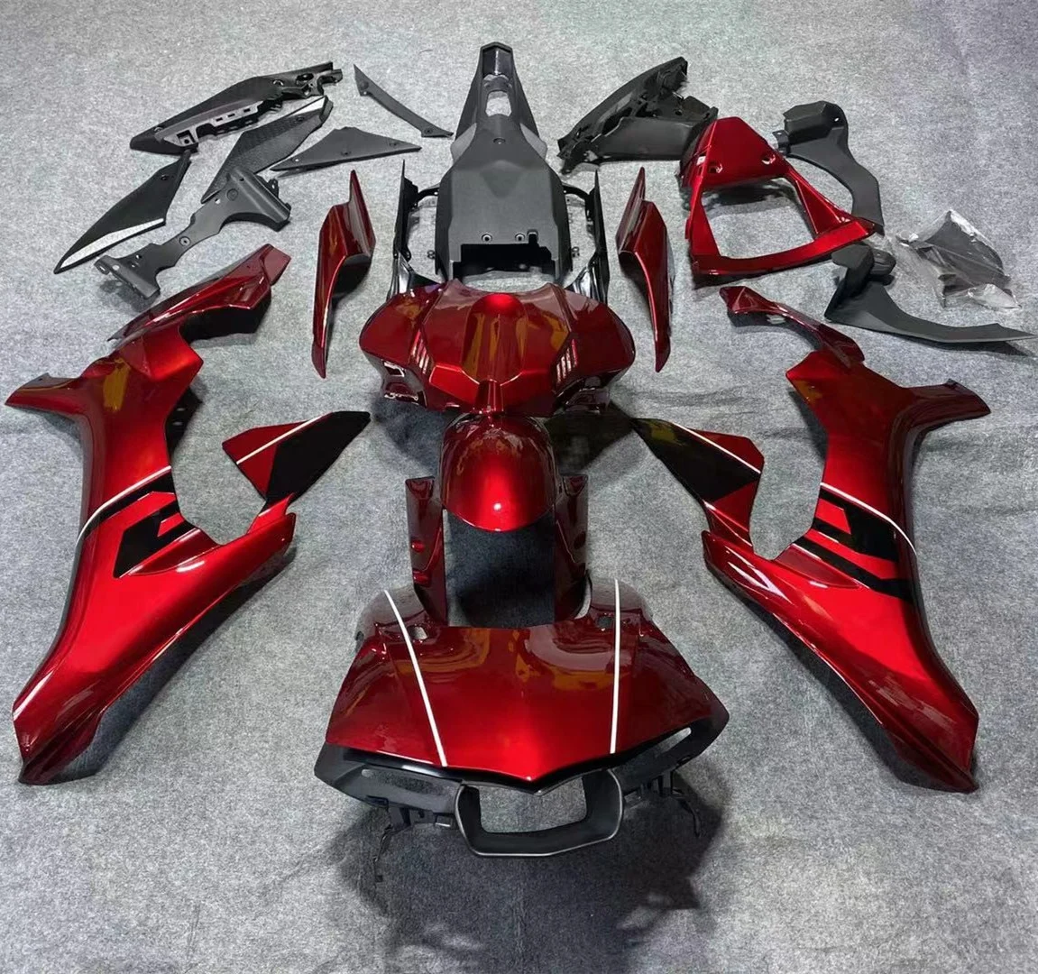 

2022 WHSC Motorcycle Fairing Fit For YAMAHA R1 2015-2018 ABS Plastic Bodywork Red, Pictures shown