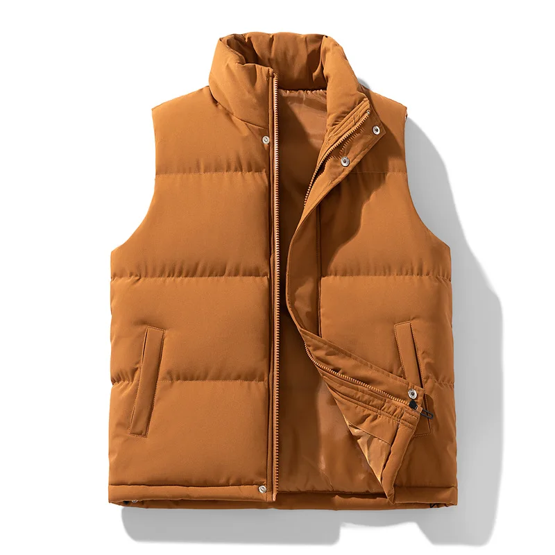 Men Fashion Thermal Soft Vest Jacket Men New Spring Casual Vest Men Winter Plus Size Loose Thicken Brand Coat 8XL