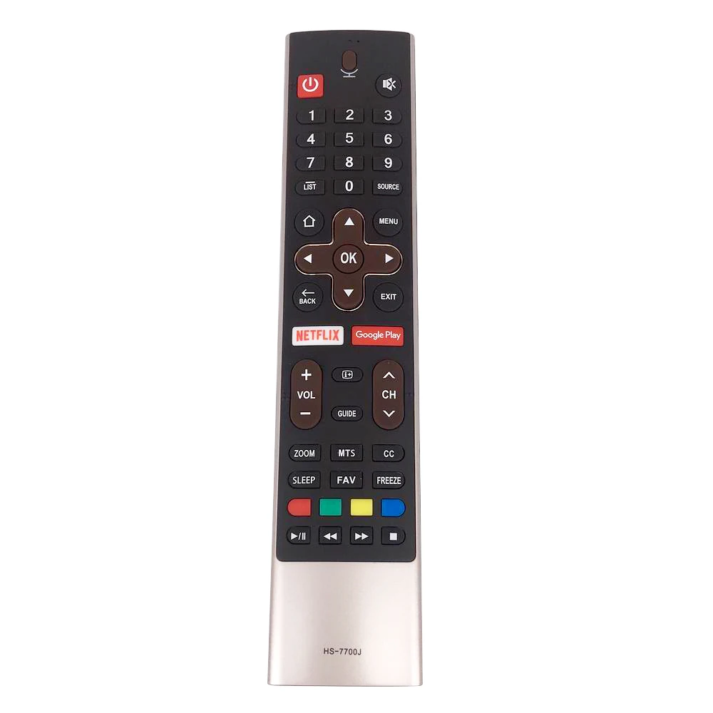 

New original HS-7700J For Skyworth smart TV LCD LED Voice Remote Control With Netflix Google Play Apps