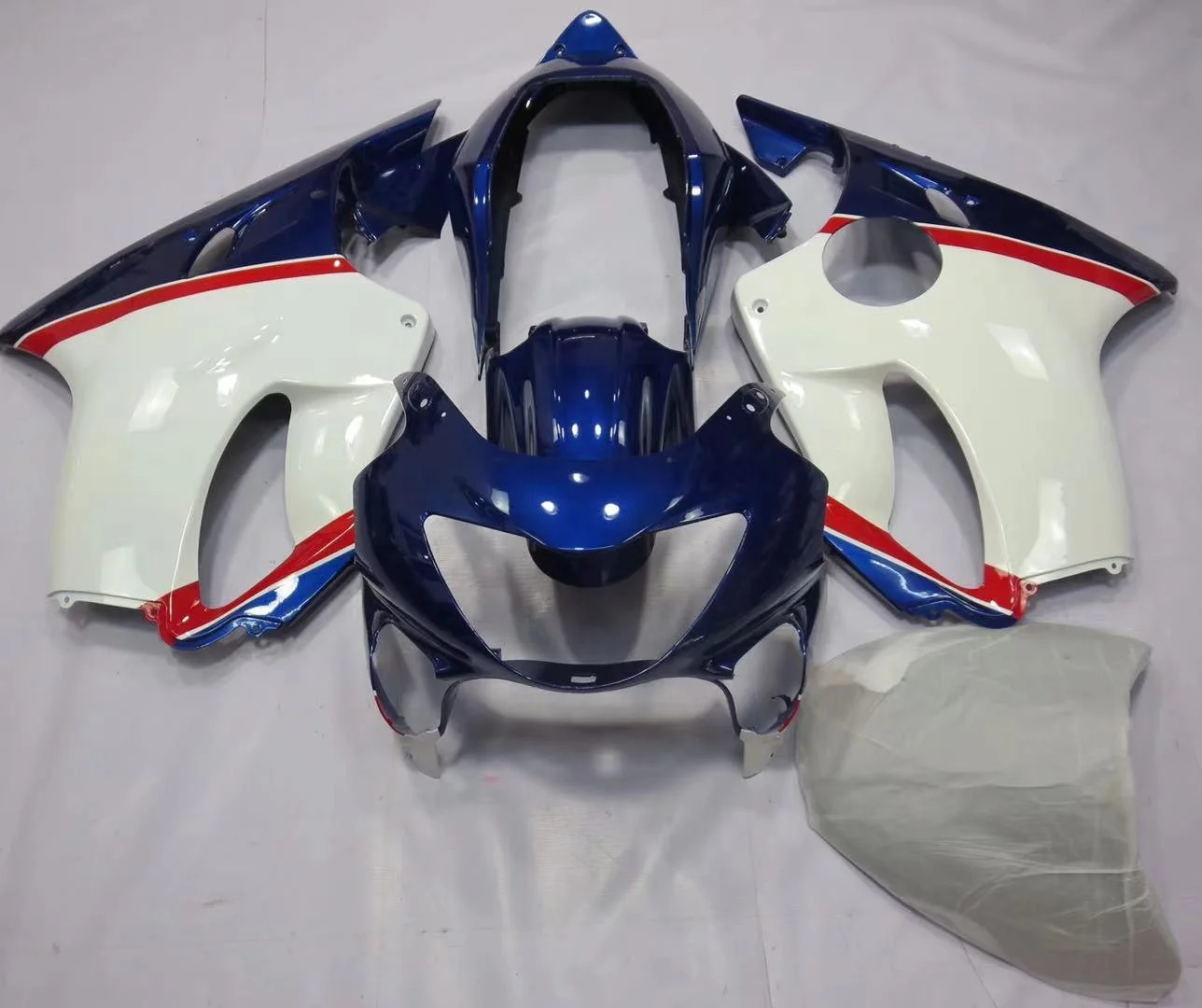 

2021 WHSC Motorcycle Fairing Kit For HONDA F4I 1999-2000 Fairing ABS Plastic Hulls, Pictures shown