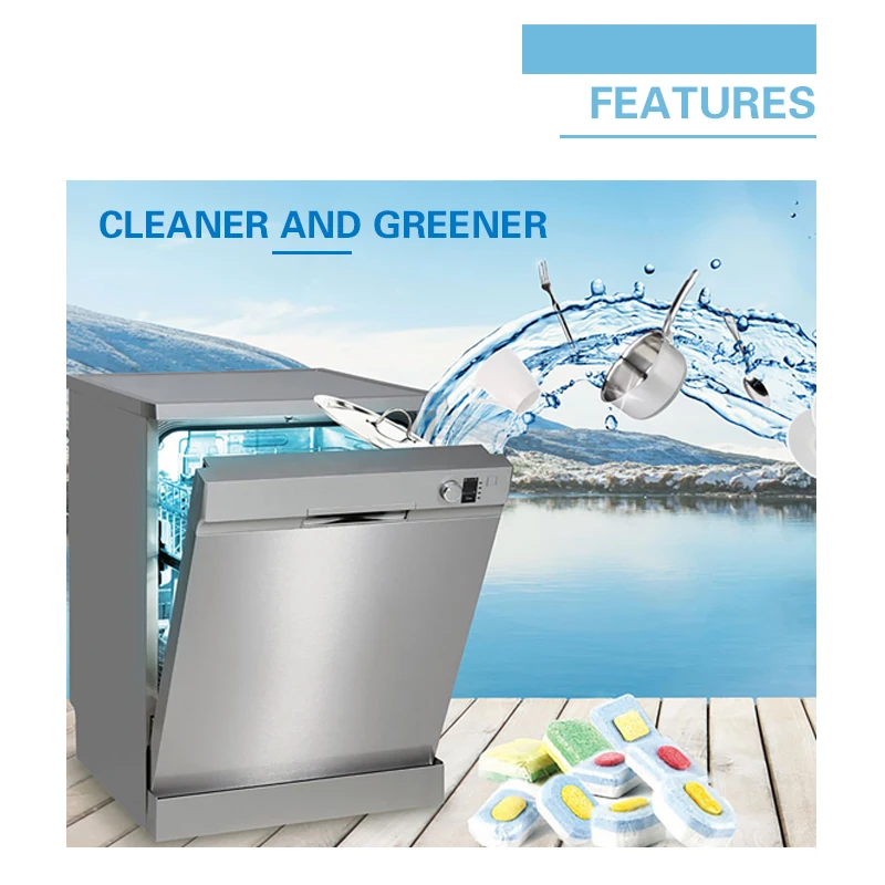 Multipurpose solid Powerful Dishwashing Cleaner Dishwasher  Dishwashing Tablets