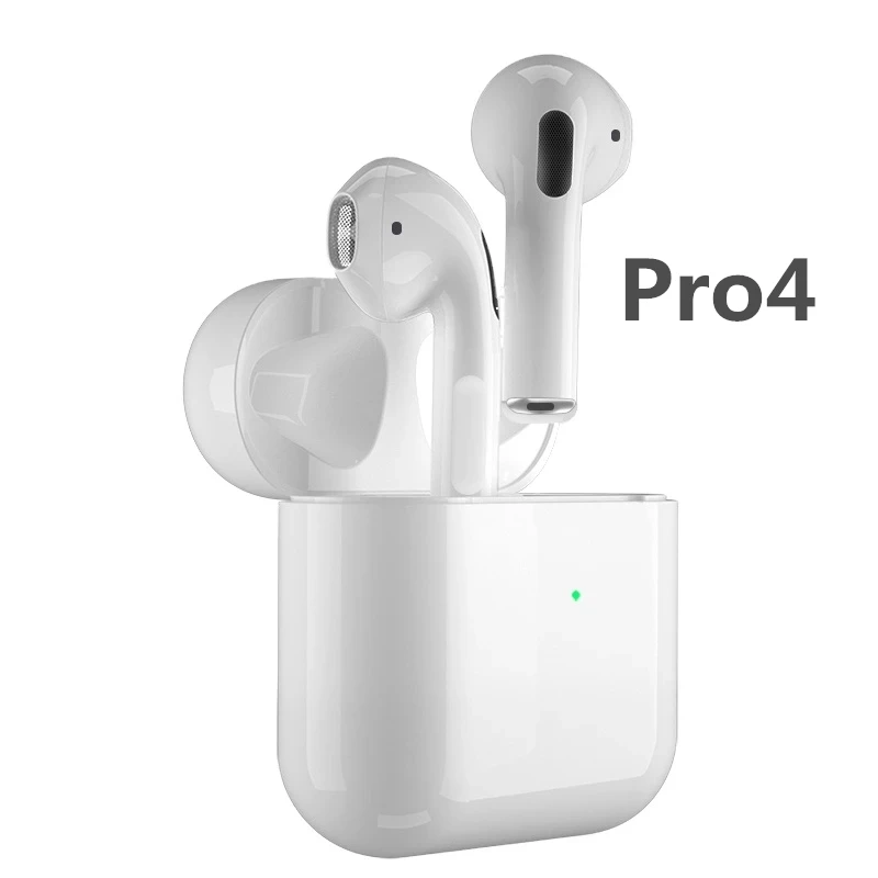 

Best Selling Gaming Headset Mini Pro4 Earphone Noise-Canceling Touch TWS Pro4 Blue tooth Wireless Earbuds