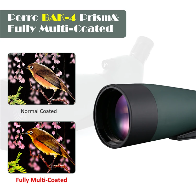 Hollyview Optimized Long Range Zoom Scope 2575x100 Optical Spotting