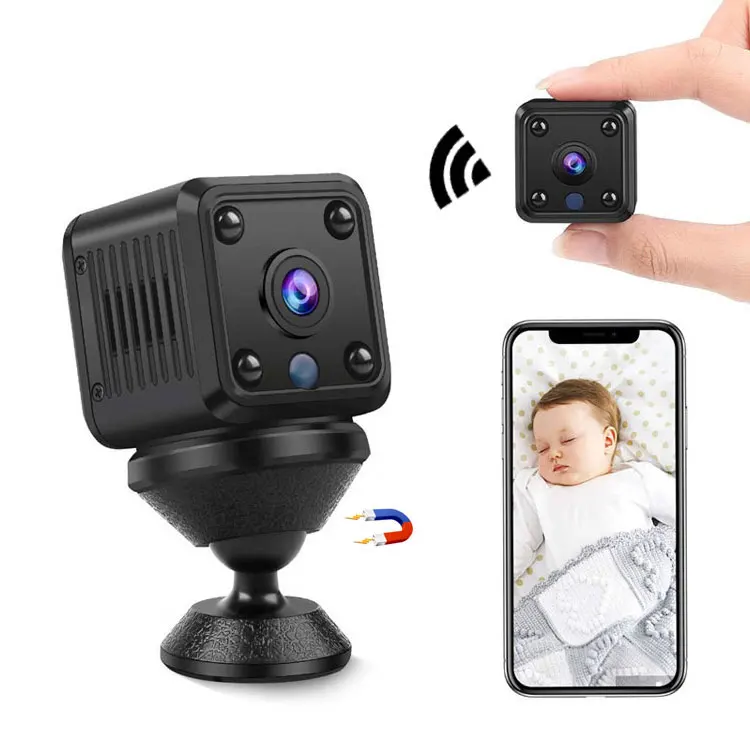 

Stable Performance Camera Mini Motion Detection Wireless WIFI Mini Camara Espia Hidden Camera Night Vision For Home Security