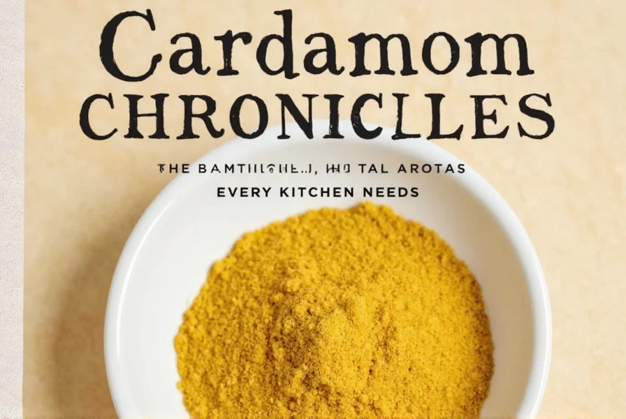 Spiced cardamom pods
