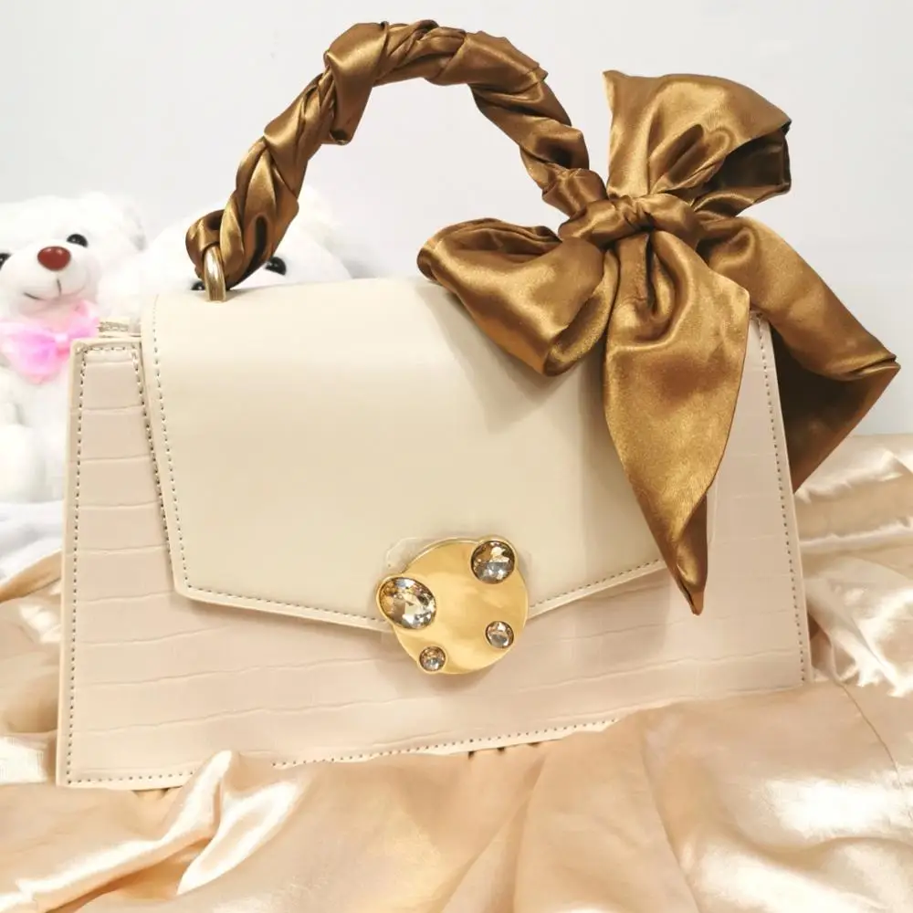 

charles kelth ribbon Handbag Women's Diamond Shoulder Crossbody Bag