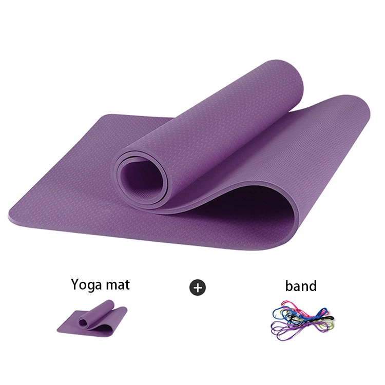 

Custom yoga mats TPE Mat Sticky Yoga Mat fitness manufacturer, Customized color