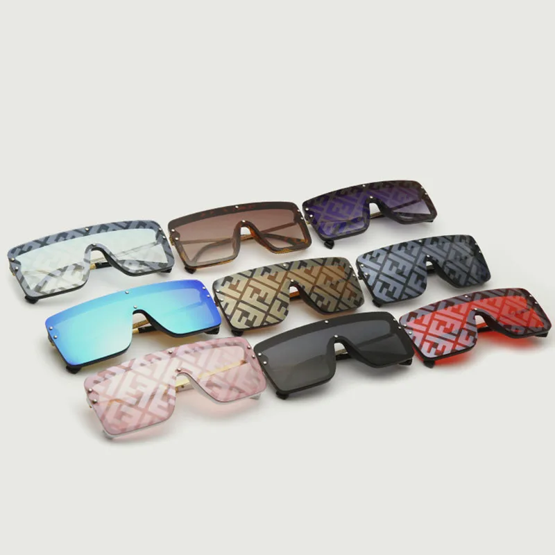 

hot sale latest fashion luxury brand trendy shades oversize big frame sunglasses women luxury brand Sunglasses