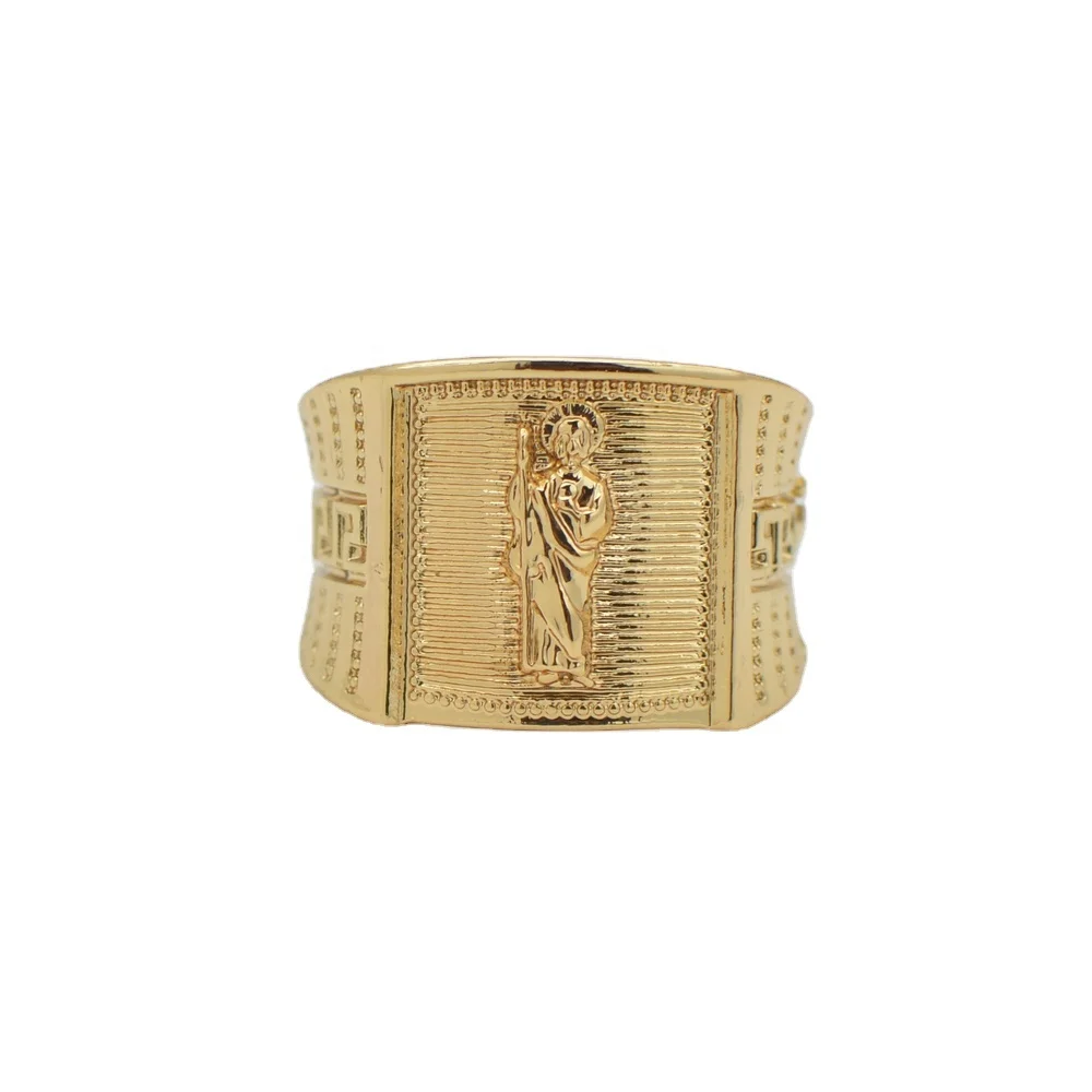 

Original factory made jewelry luxury vintage jude 18k gold plated rings