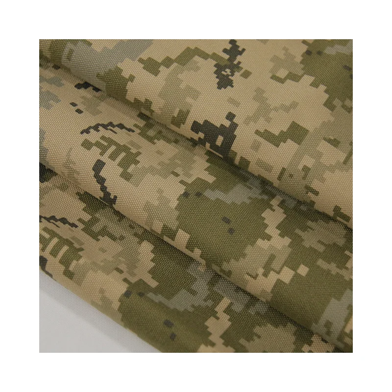 

1050D Nylon Ukraine Camouflage cordura PU coated tactical heavy duty waterproof cordura