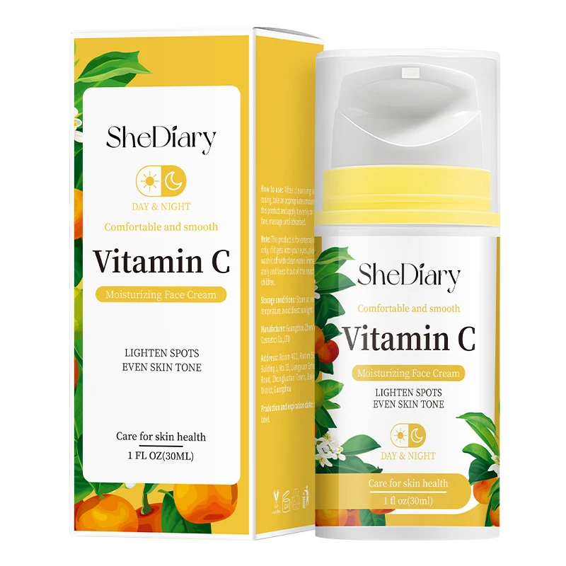 

private label brightening whitening anti aging wrinkle moisturizer vitamin c skin care face cream