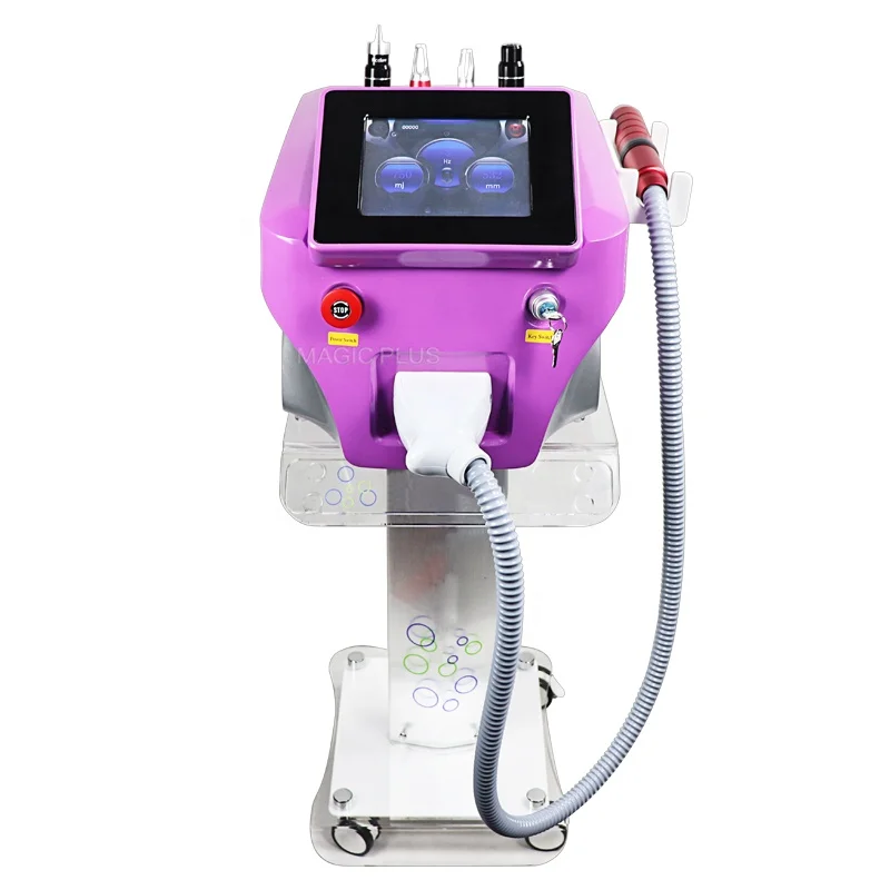 

2020 Newest portable picosecond laser tattoo removal machine, White+black,red,blue