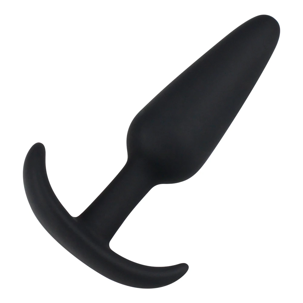 100% Silicone Unisex Huge Butt Plug Gay Anal Plug For Couple