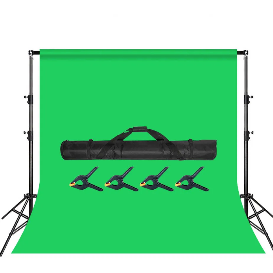 

10x6.5ft 3x2m White Black Green Color Photography Studio Backdrop Kit
